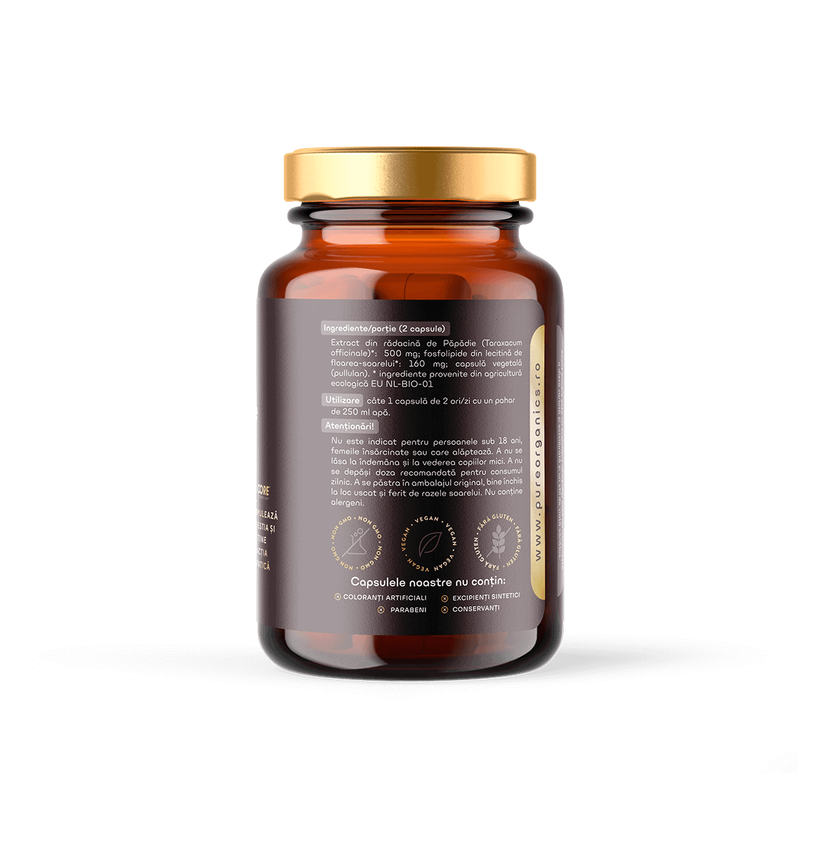 extract păpădie pureorganics