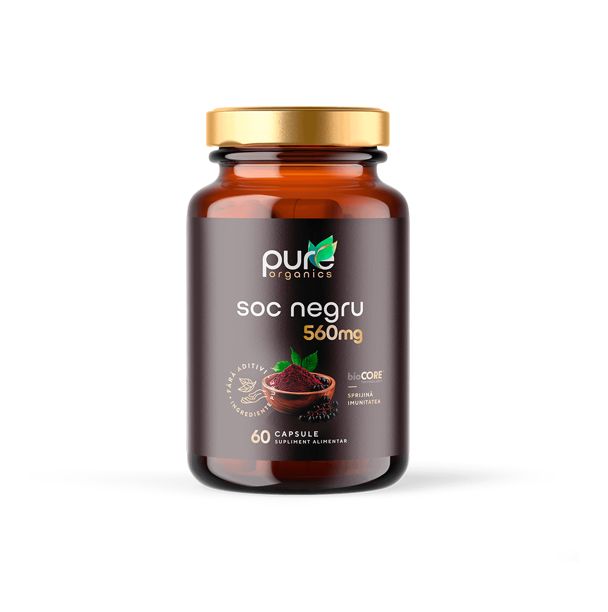 soc negru pureorganics