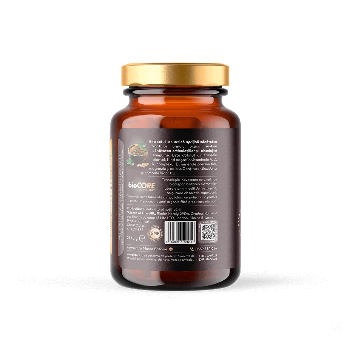 extract urzica pureorganics