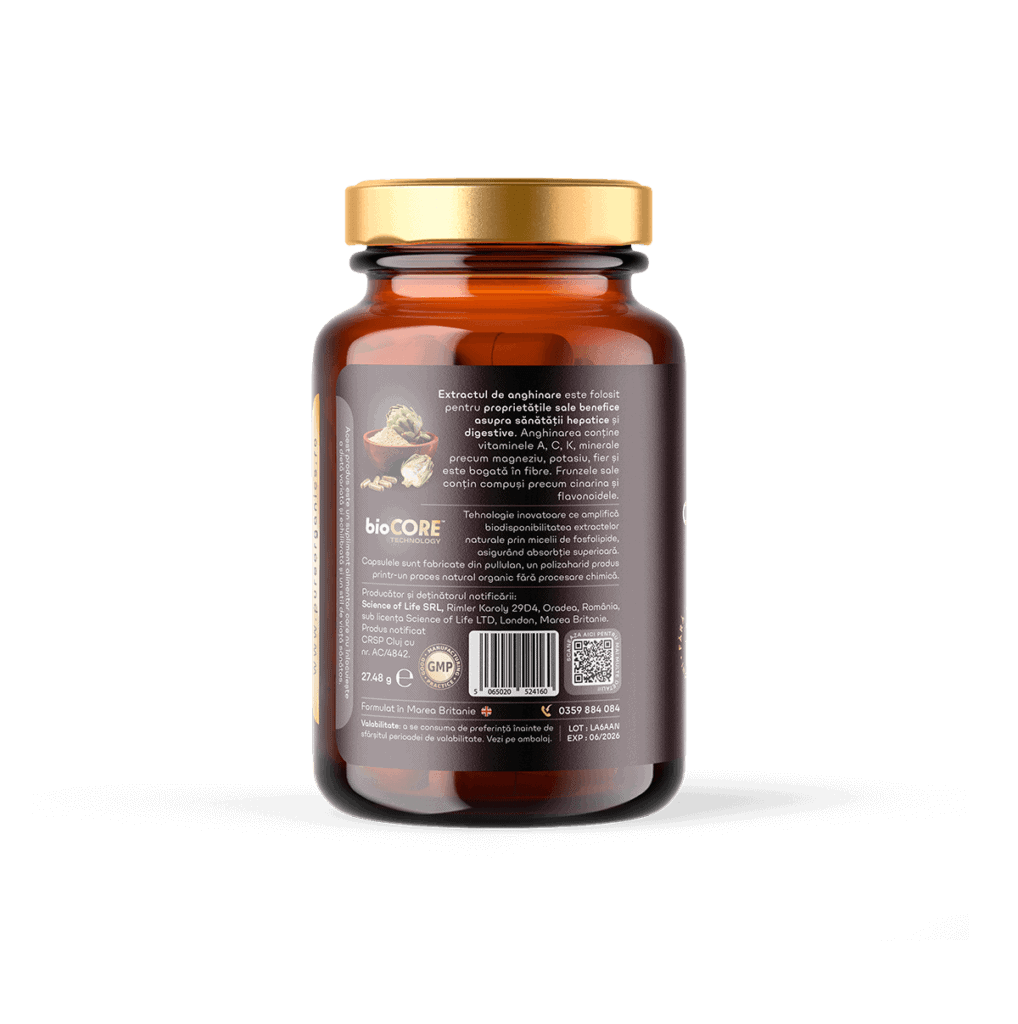 anghinare dreapta PureOrganics, pur și simplu natural