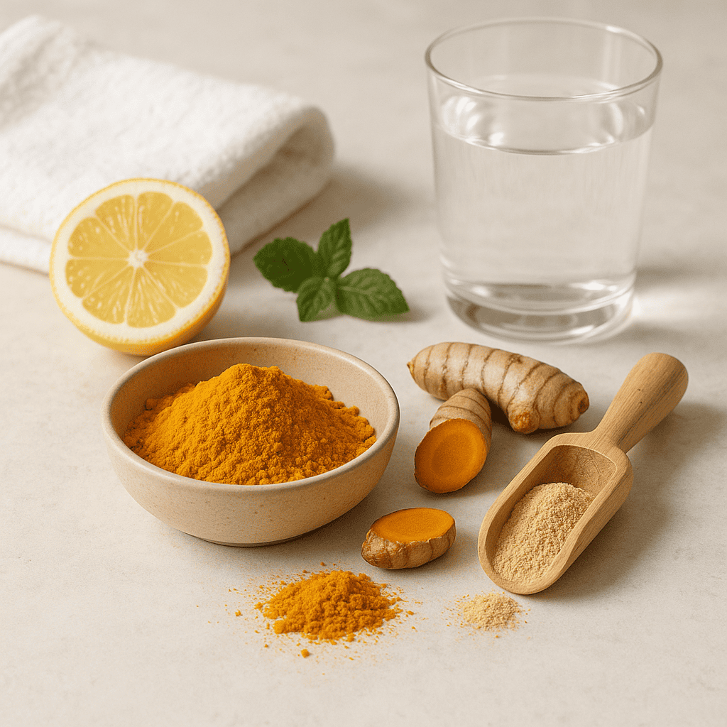 Create a high-quality, photo-realistic illustration for an article about Curcumin 640 mg vs PureFlex